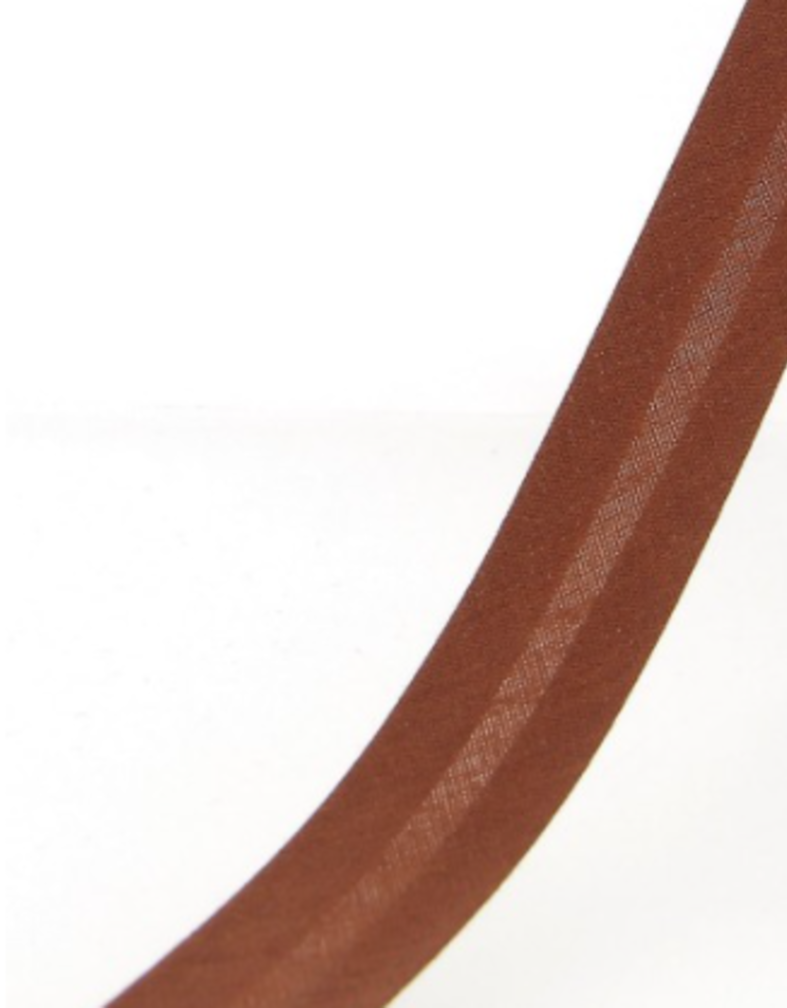 Stoffenschuur selectie Biais polykatoen 20mm op rol terracotta col.48