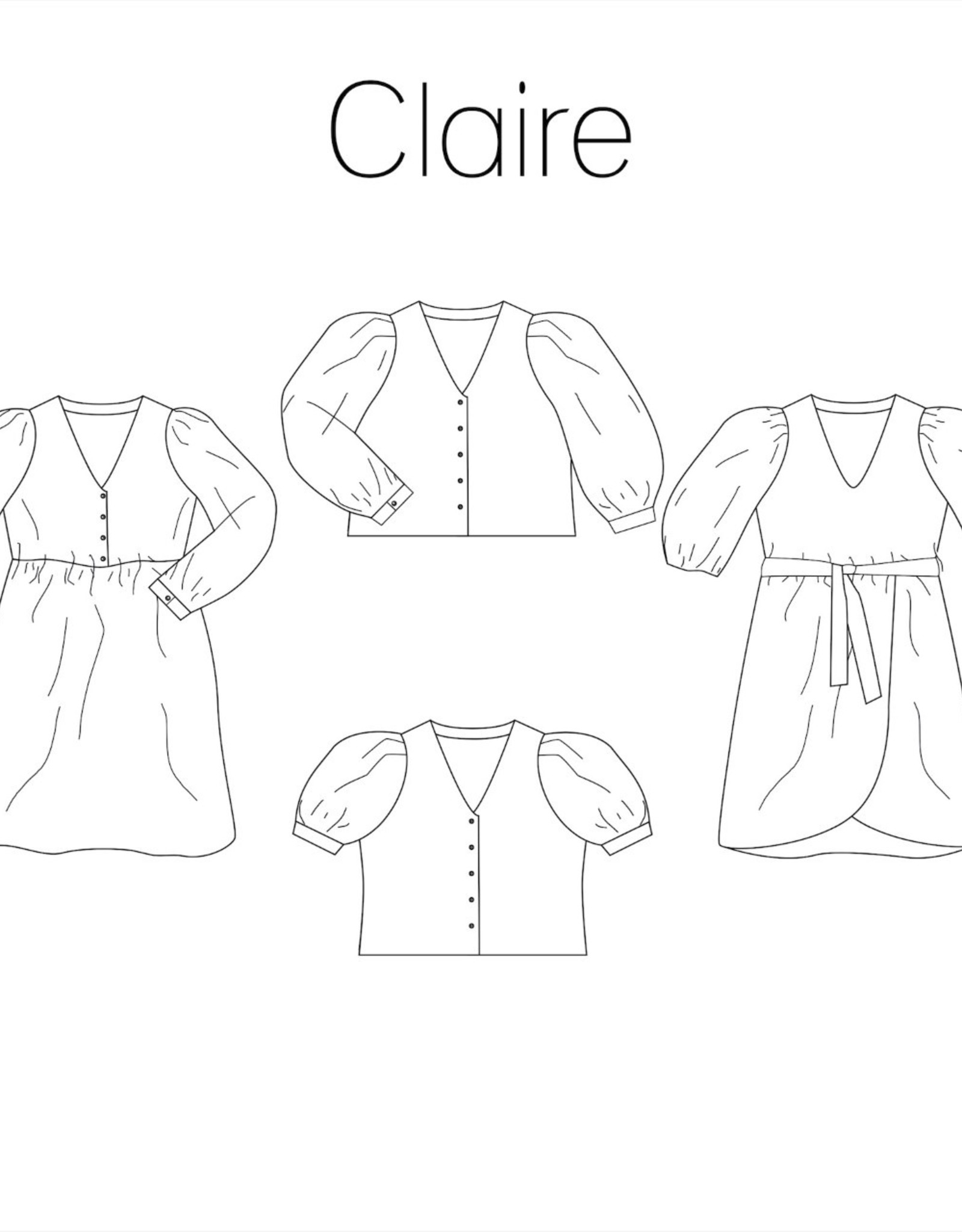 Claire blouse/jurk - Iris May