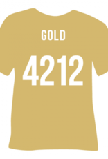 Politape flexfolie metallic gloss spiegelgoud 4212 op 48cm breedte - coldpeel!