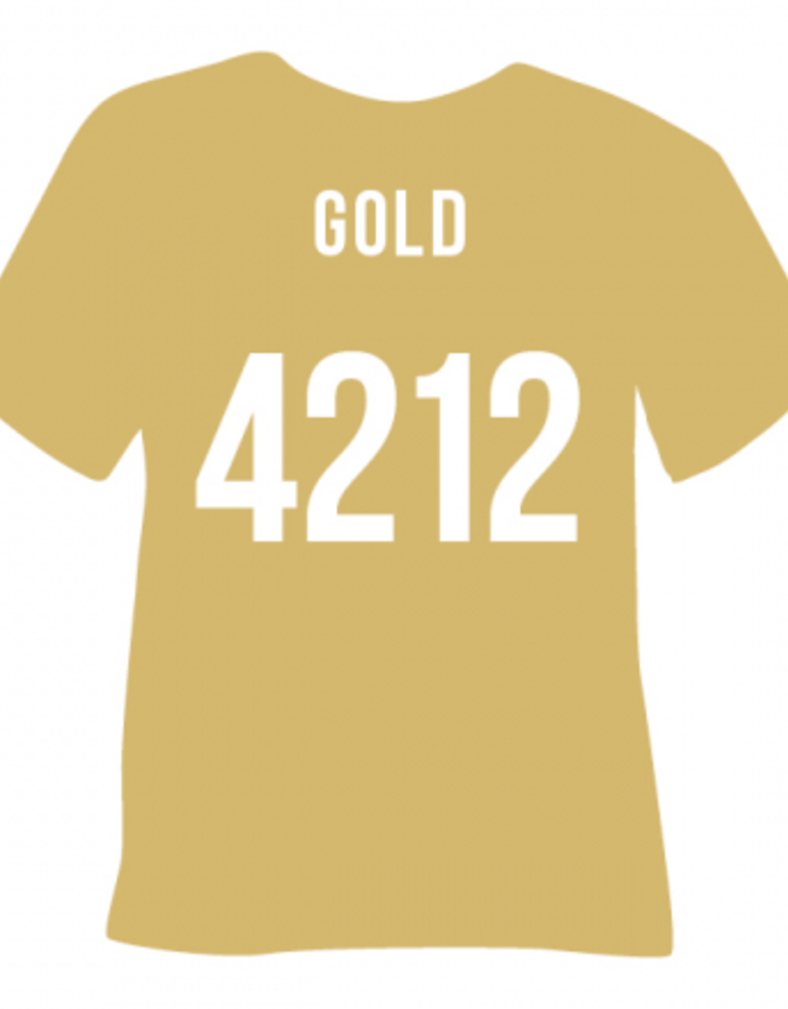 Politape flexfolie metallic gloss spiegelgoud 4212 op 48cm breedte - coldpeel!