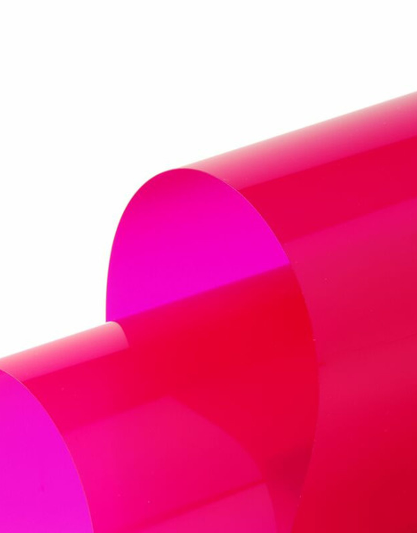 Raamfolie semi-transparant Cristal Framboos - op 60cm hoogte