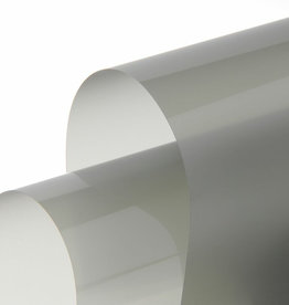 Raamfolie semi-transparant Cristal grijs - op 60cm hoogte