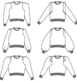 Hera Sweater voor dames - Bel'Etoile & Sew it Curly