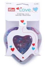 Prym - Love stof clips 2,6cm, 40 stuks in doosje-610 185 Prym - Love stof clips 2,6cm, 40 stuks in doosje-610 185