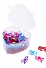 Prym - Love stof clips 2,6cm, 40 stuks in doosje-610 185 Prym - Love stof clips 2,6cm, 40 stuks in doosje-610 185