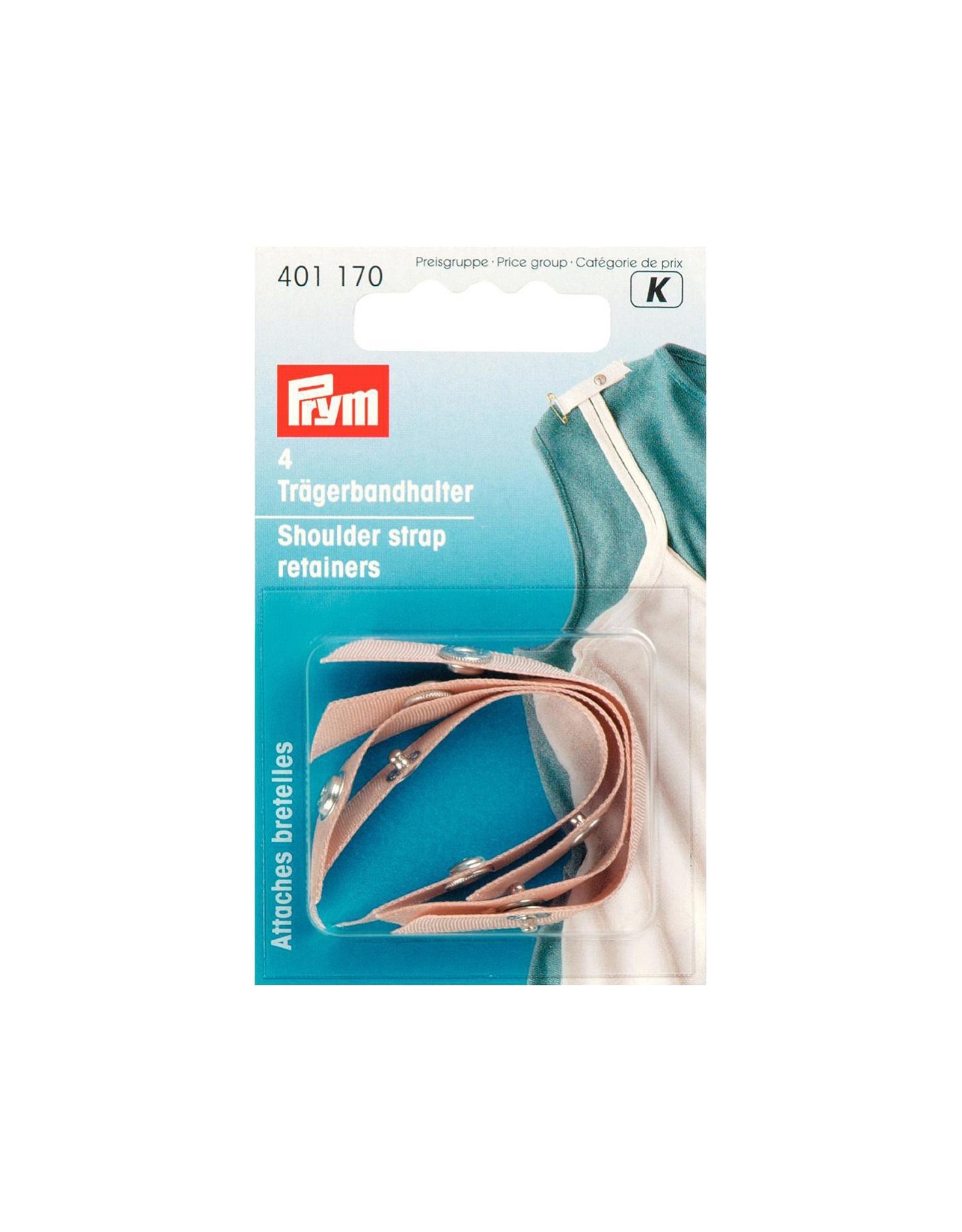 Prym  - Schouderbandhouders huidskleur - 401 170