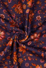 Double Gauze Digital Paisley - Purple Double Gauze Digital Paisley - Purple