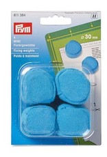 Prym  - mini fixeergewichten blauw 30mm per 4 stuks - 611 384 Prym  - mini fixeergewichten blauw 30mm per 4 stuks - 611 384