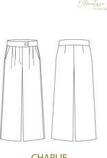 Clématisse Pattern Broek Pantalon Charlie