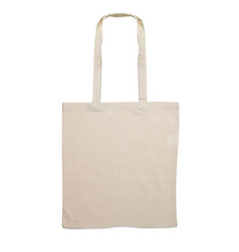 Totebag in canvaskatoen - naturel