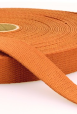 Tassenband katoen camel 40mm Tassenband katoen camel 40mm