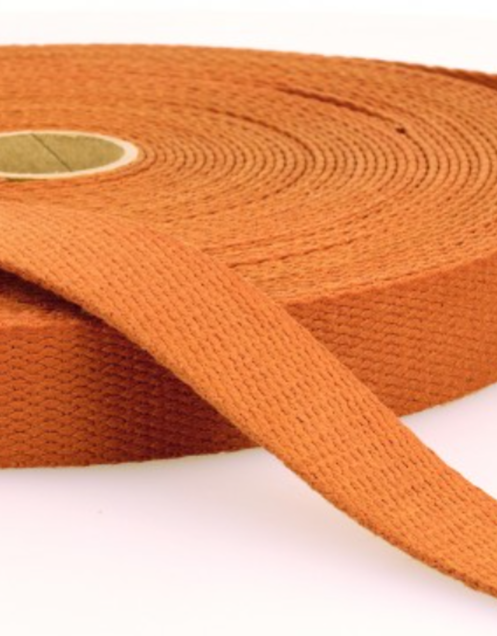 Tassenband katoen camel 40mm