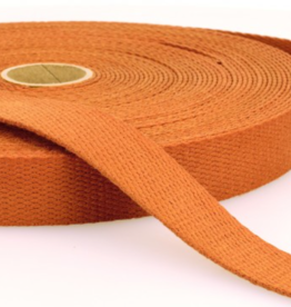Tassenband katoen camel 40mm
