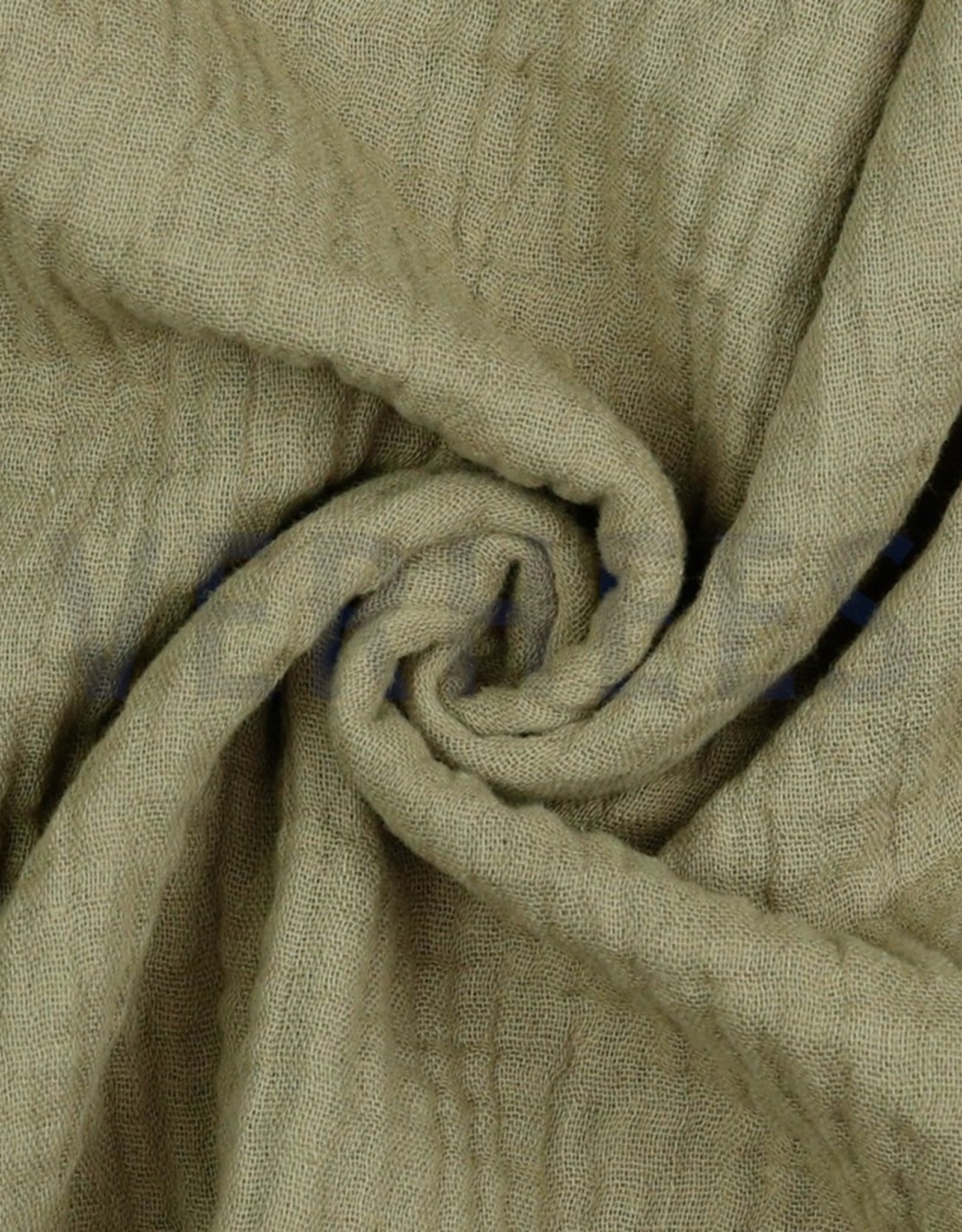 Double Gauze Uni zand