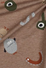Poppy Jersey cool Monsters taupe