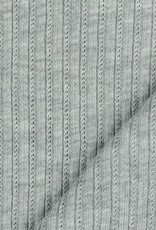 Poppy Cable knit melange licht grijs
