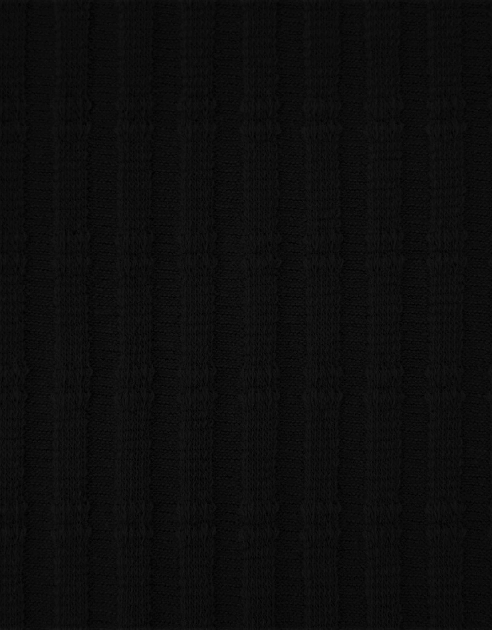 Fijn katoenbreisel jacquard strepen zwart