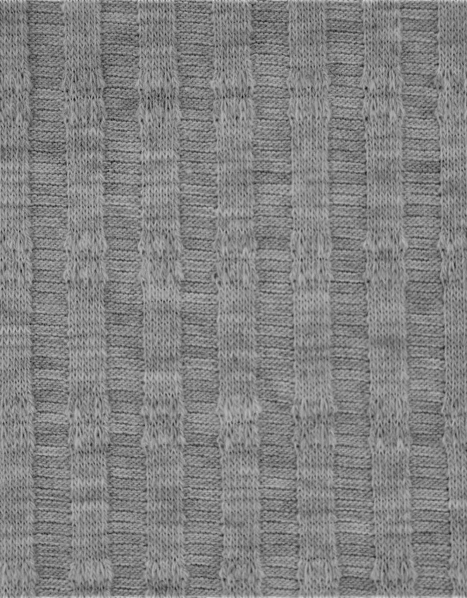 Fijn katoenbreisel jacquard strepen zwart