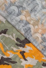 Gebreide jacquard camouflage neon oranje Gebreide jacquard camouflage neon oranje