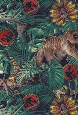 Stoffenschuur selectie Katoen Jurassic Park
