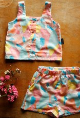 Rosa broek/short - Iris May