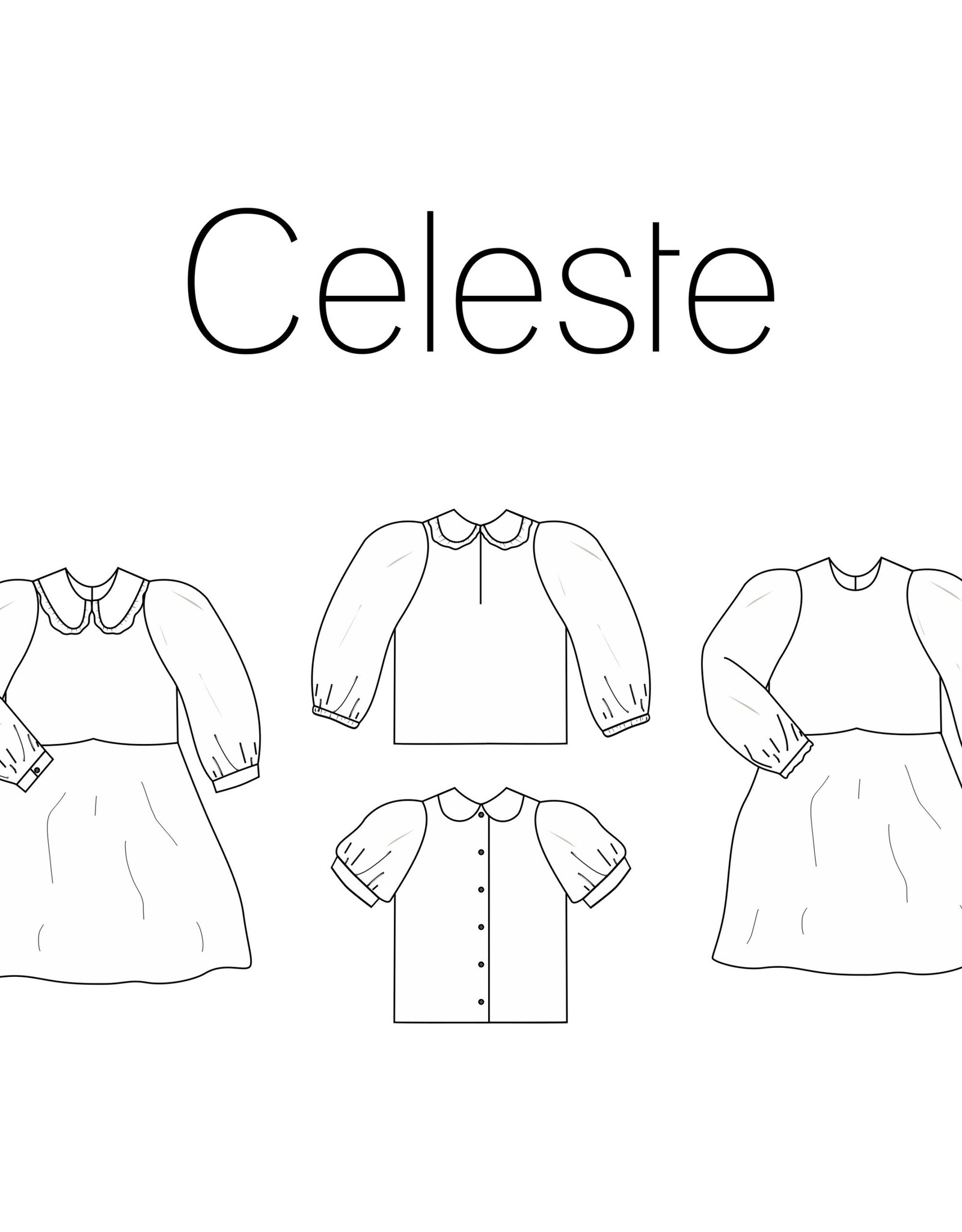 Iris May Celeste blouse/jurk - Iris May
