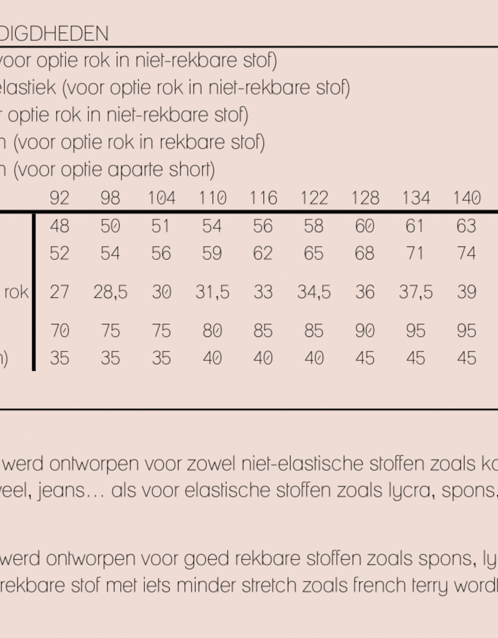 Elodie plooirokje - Iris May