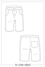 Patroon bermuda jogging short PAtom voor heren Patroon bermuda jogging short PAtom voor heren