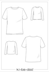 Patroon basic T-shirt heren Patroon basic T-shirt heren