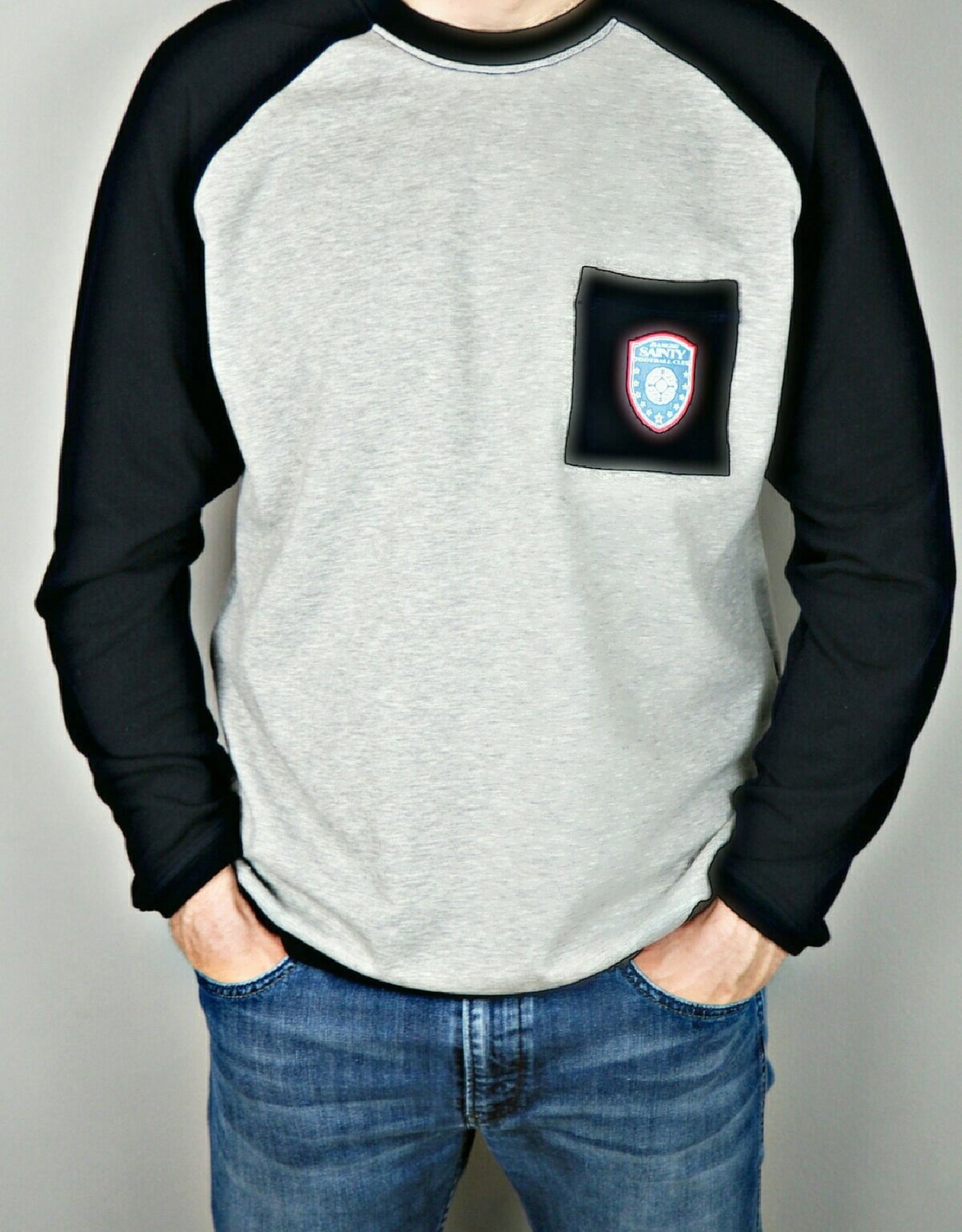 Patroon mix & match hoodie/pullover voor heren