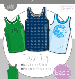 Patroon tank-top voor heren