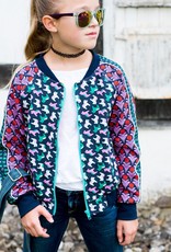 Patroon bomber vest Neela voor kinderen Patroon bomber vest Neela voor kinderen