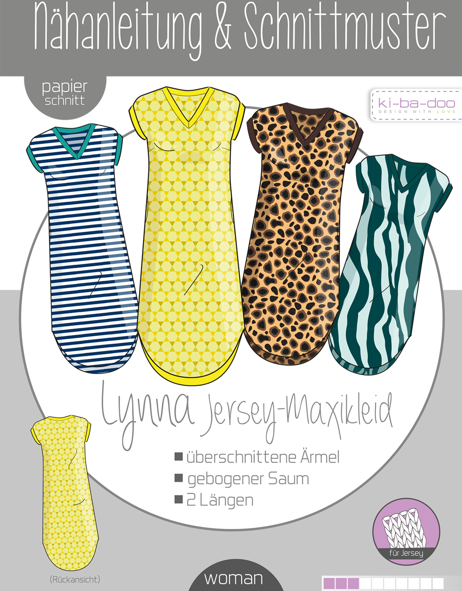 Patroon  Lynna Jersey Maxikleed