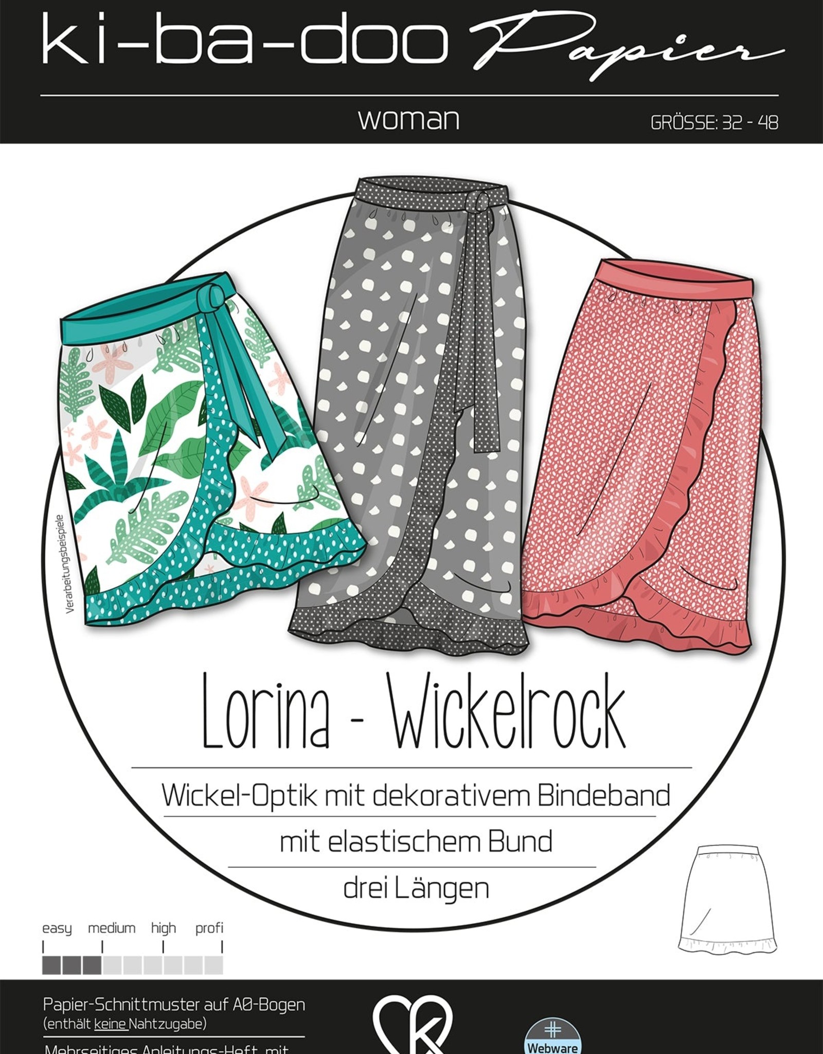 Patroon Lorina Wikkelrok