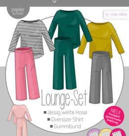 Patroon Lounge set broek en t shirt