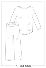 Patroon Lounge set broek en t shirt