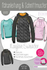 Patroon Raglan sweater  dames