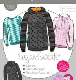 Patroon Raglan sweater  dames