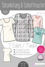 Patroon T-shirt / Tunika   dames Patroon T-shirt / Tunika   dames