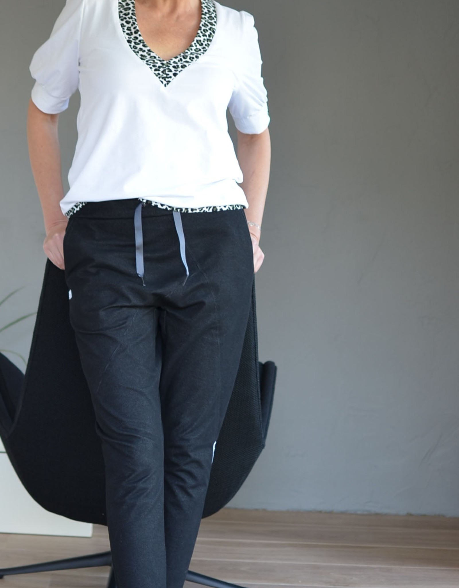 Patroon Greta pullover/shirt dames