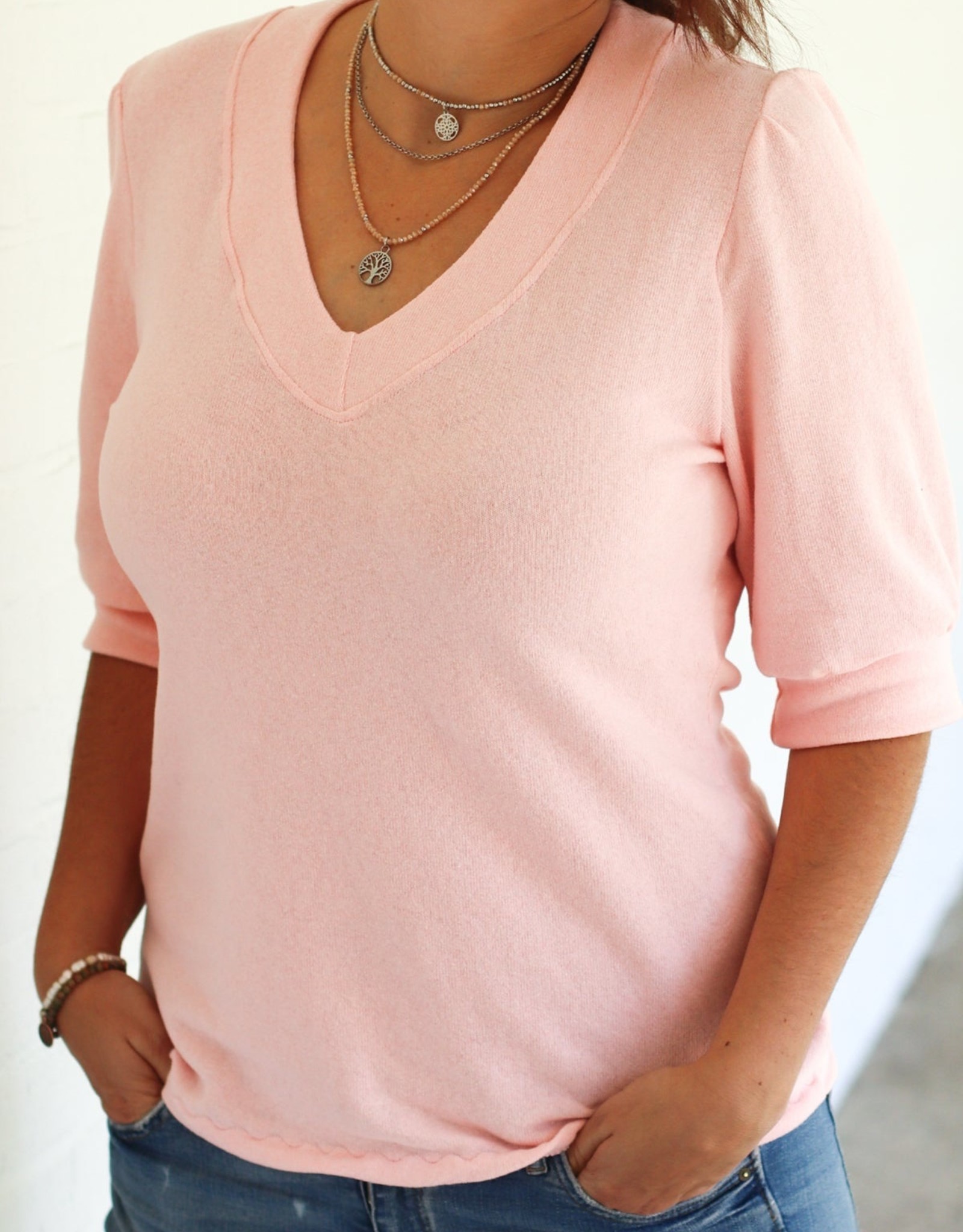 Patroon Greta pullover/shirt dames
