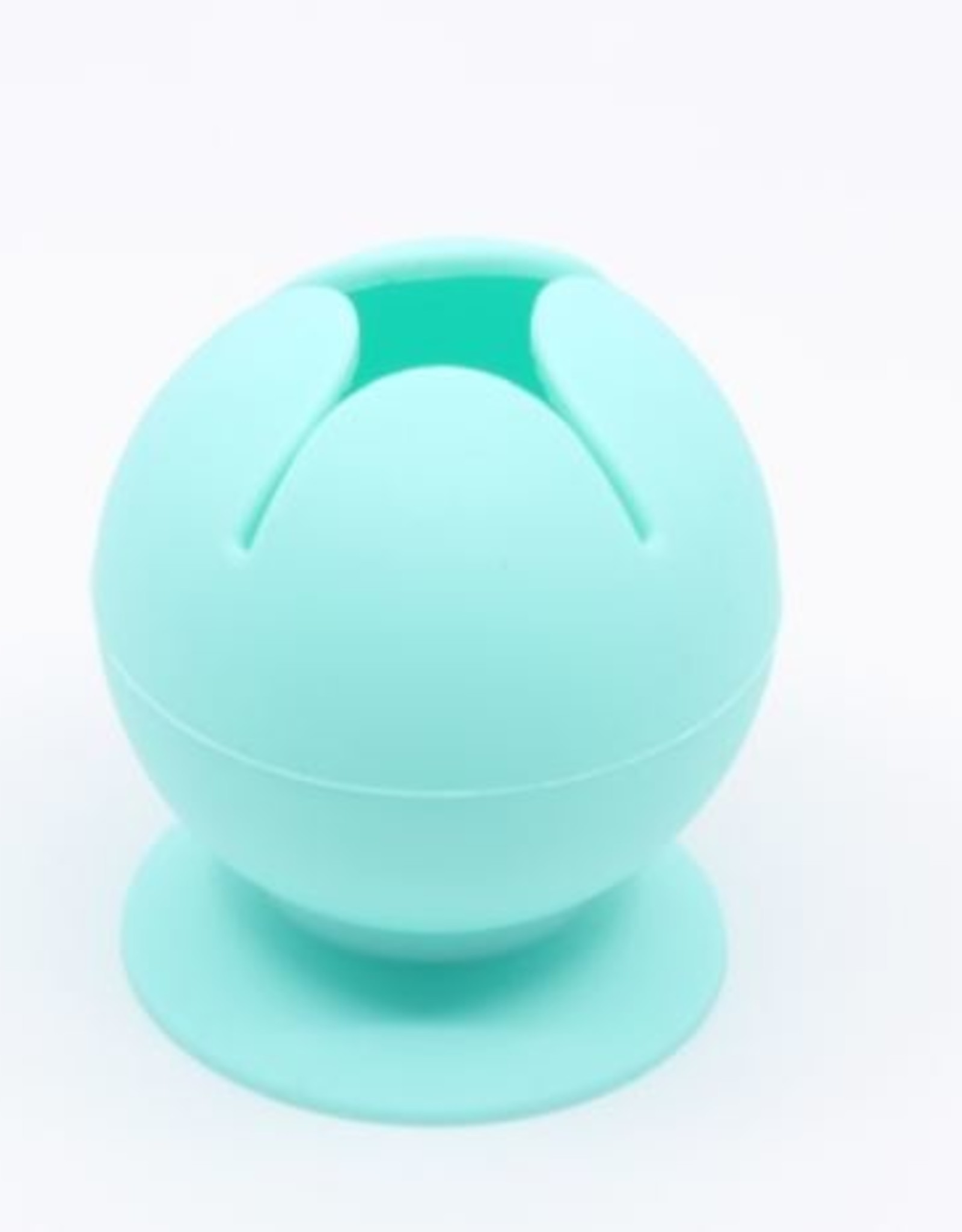 Afvalverzamelaar met zuignap voor tijdens het foliepellen - mint