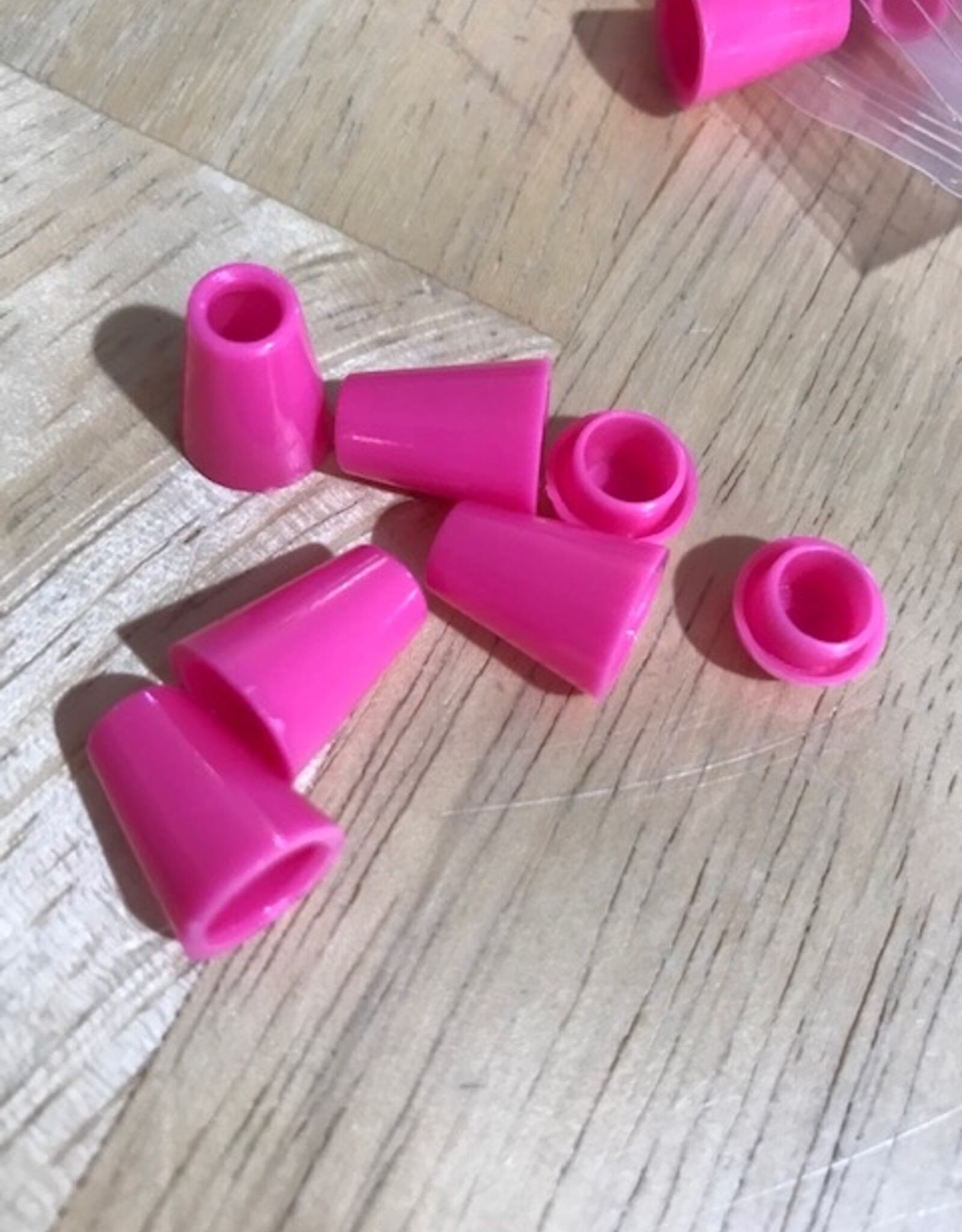 Koordeinde fuchsia (per stuk)