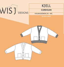 Kjell cardigan volwassenen - WISJ