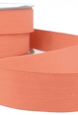 Stoffenschuur selectie Malse elastiek uni zalmroze 32mm