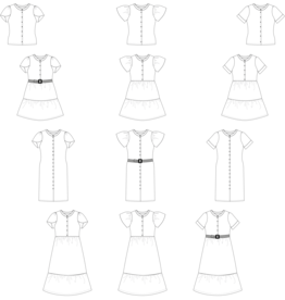 Zada blouse en jurk voor dames - Bel'Etoile