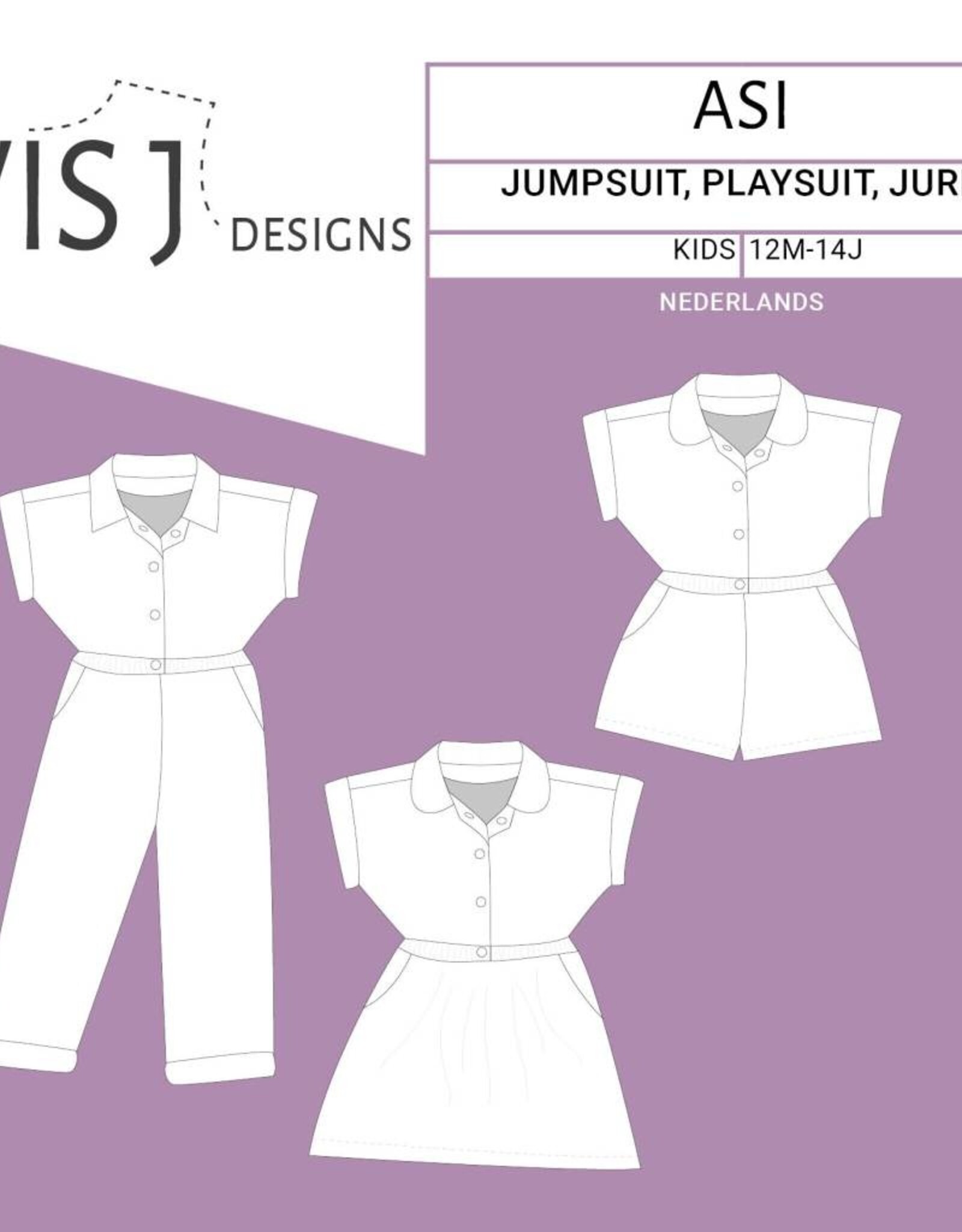 Asi jumpsuit playsuit jurk - WISJ