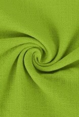 Stretch Linnen Uni Limoen Groen Stretch Linnen Uni Limoen Groen