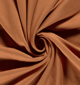 Viscose softsweat  uni roest