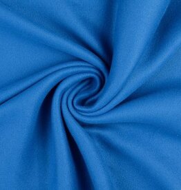 Antipilling fleece premium kwaliteit jeansblauw